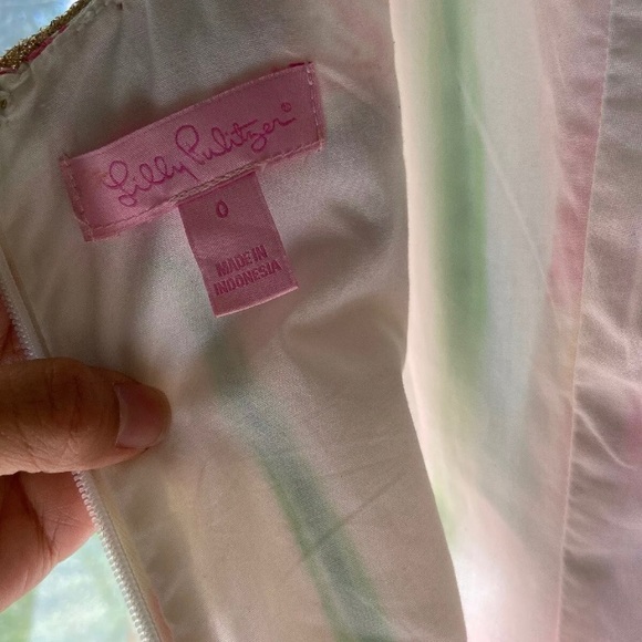 Lilly Pulitzer Shift Dress Size 0 - Picture 6 of 10